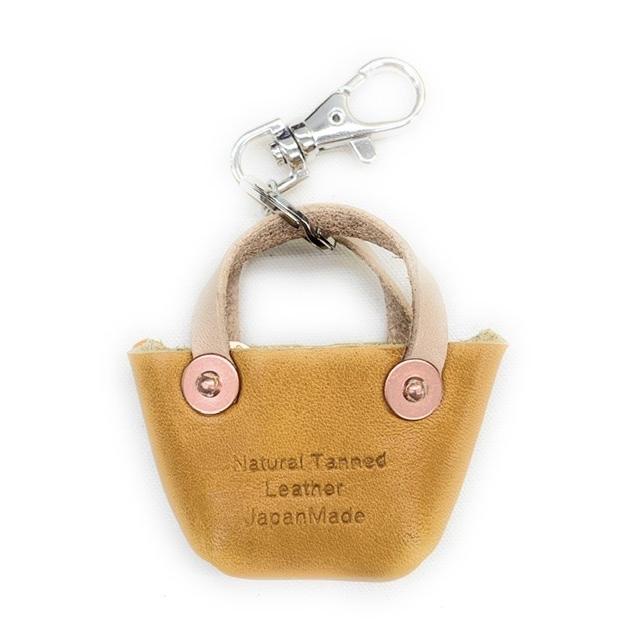 ポストにお届け】 栃木レザー バッグチャーム キーホルダー キーリング