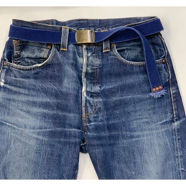 Lサイズ ガチャベルト Giベルト 32ミリ メンズ ベルト 布ベルト コットン ストーンウォッシュ ヴィンテージリベット 1センチ 自社生産 日本製 おしゃれ Swgi Rivet Okuda Belt Web Market 通販 Yahoo ショッピング