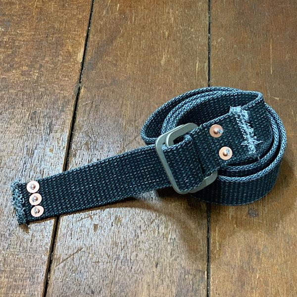 即日出荷 ポストにお届け】ダブルリングベルト ガチャベルト 32ミリ幅