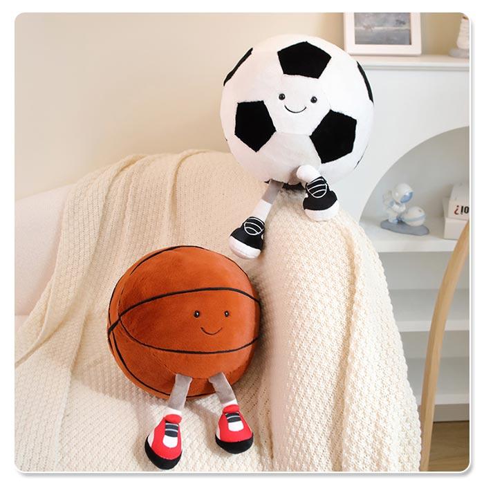 ぬいぐるみ バスケットボール サッカー ボール かわいい ぬいぐるみ バスケットボール サッカー ボール かわいい