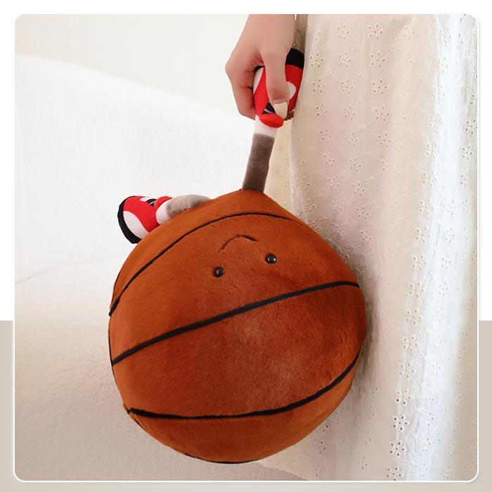 ぬいぐるみ バスケットボール サッカー ボール かわいい インテリア