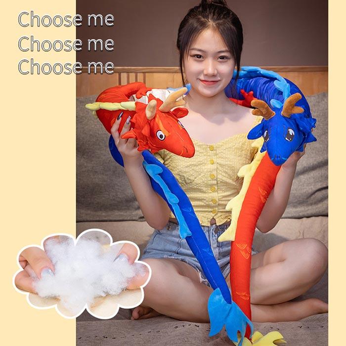 超BIG！ドラゴンぬいぐるみ115㎝！DRAGON全身可動龍竜