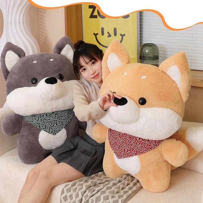 ぬいぐるみ いぬ イヌ 柴犬 ふわふわ 癒し 抱き枕 クッション