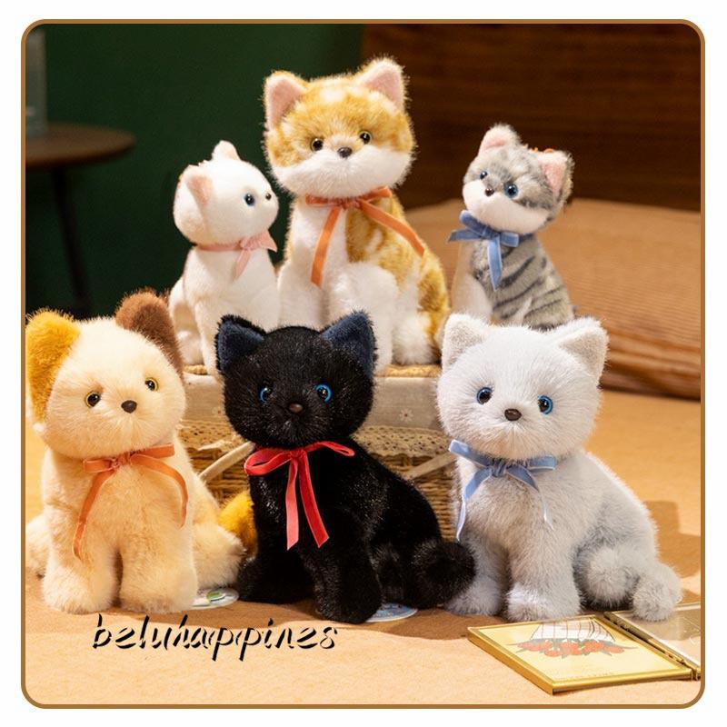  Amuseables ぬいぐるみ　テディベア　ねこ 猫 ぬいぐるみ リアル ネコ ギフト クリスマス プレゼント 子供 誕生日