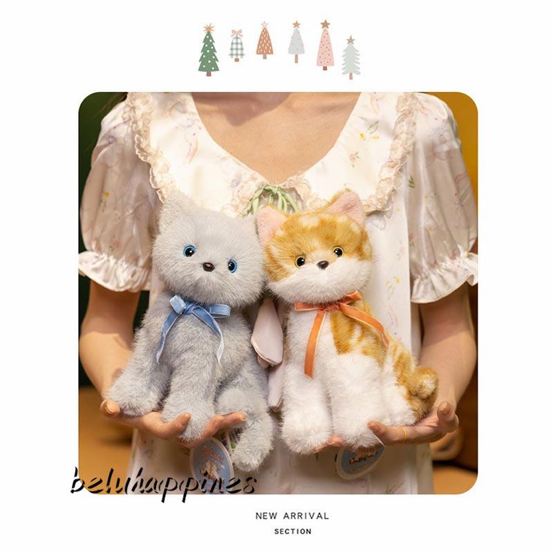 猫 ぬいぐるみ リアル ネコ ギフト クリスマス プレゼント 子供 誕生日