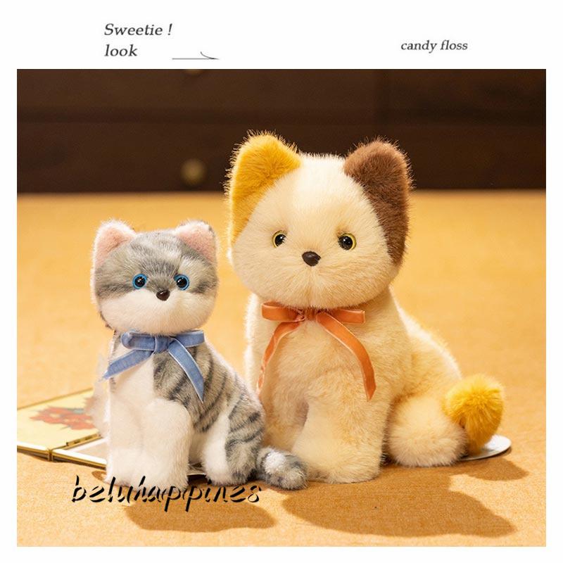 猫 ぬいぐるみ リアル ネコ ギフト クリスマス プレゼント 子供 誕生日