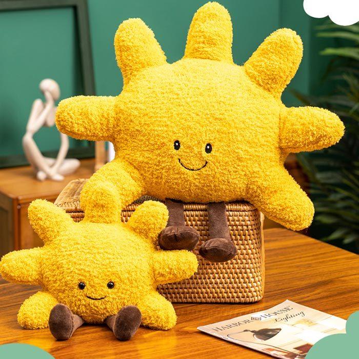 ぬいぐるみ 太陽 かわいい おもしろ雑貨 インテリア 店飾り お祝い