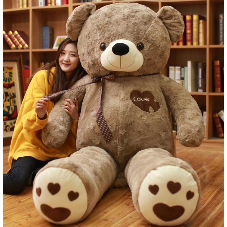 テディベア ぬいぐるみ くま  特大 かわいい 店飾り 抱き枕 クッション 誕生日ギフト190cmの画像