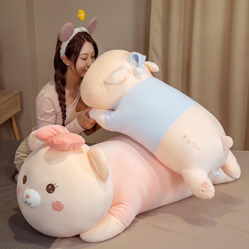 くま ぬいぐるみ かわいい 抱き枕 ふわふわ クッション 撮影道具110cm ぬいぐるみ 大流行中 Themtransit Com