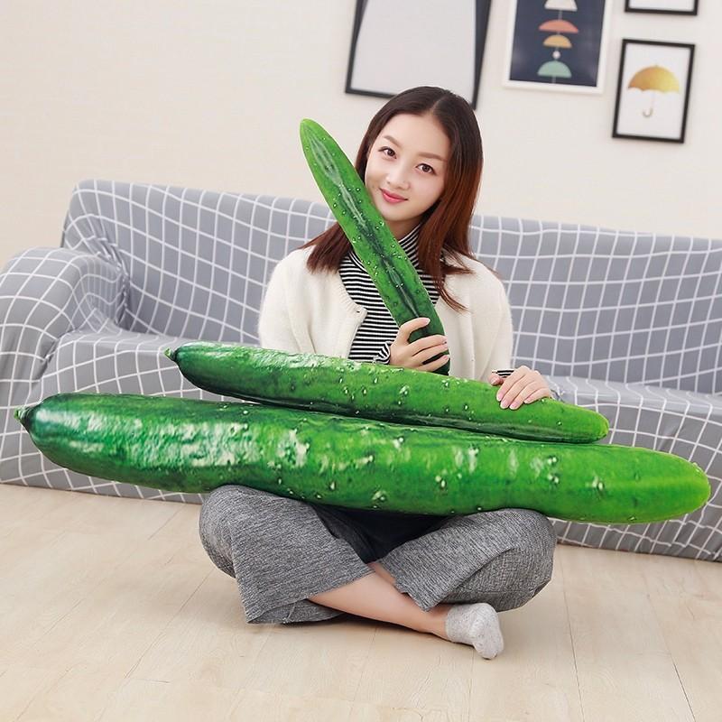 クッション 食べ物 野菜 シリーズ キュウリ きゅうり リアル おもちゃ