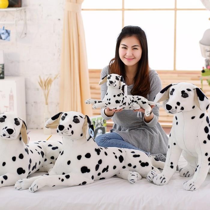 ぬいぐるみ いぬ 犬 ダルメシアン おもちゃ かわいい リアル おもちゃ こども ベビー プレゼント Dog 40cm Z Beluhappines 通販 Yahoo ショッピング