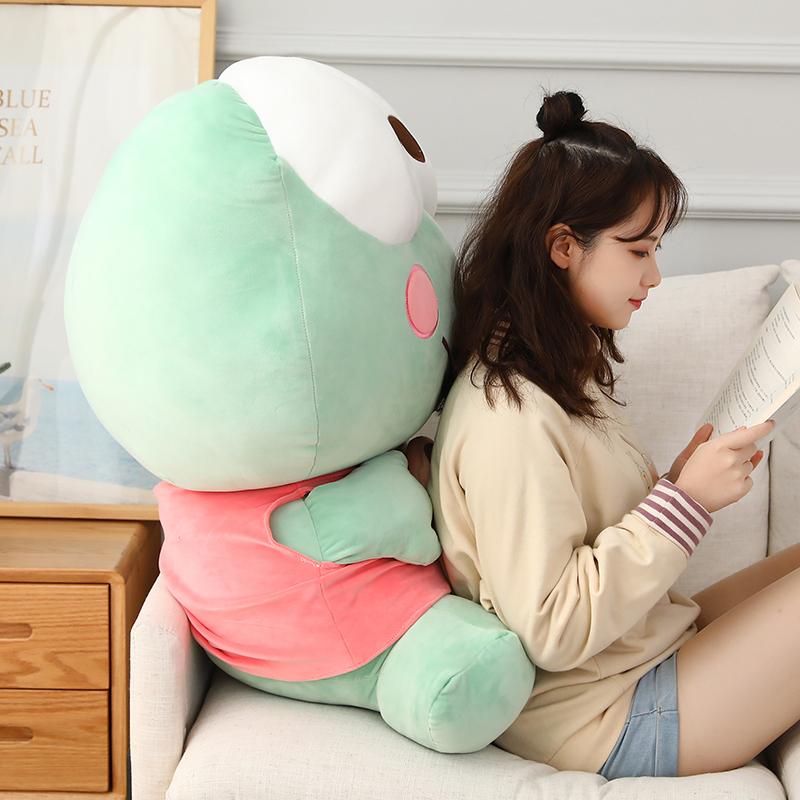 ぬいぐるみ　かえる　抱き枕　かわいい　クッション　インテリア　誕生日プレゼント80cmの画像