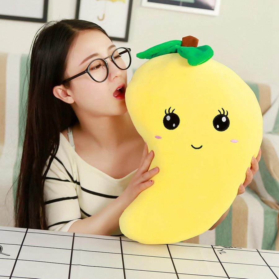 ぬいぐるみ マンゴー 抱き枕 クッション かわいい ふわふわ 誕生日プレゼント55cm Mango 725 55cm Z Beluhappines 通販 Yahoo ショッピング