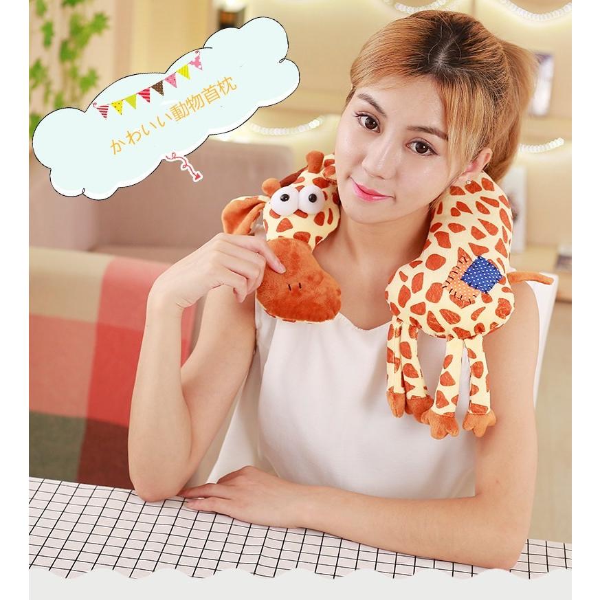 U型枕 首枕 動物 抱き枕 ネックピロー 飛行機 移動 低反発 ネックピロー 車用 旅行用 昼寝 おしゃれ R Z Beluhappines 通販 Yahoo ショッピング