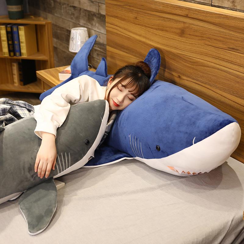 ぬいぐるみ　サメ　大きい　抱き枕　インテリア　サプライズ　誕生日プレゼント200cmの画像