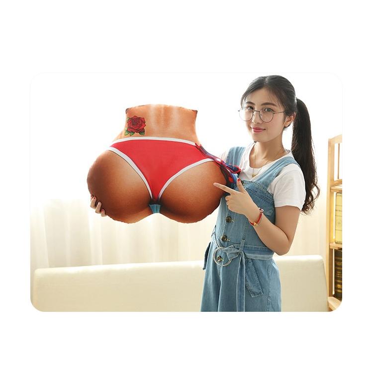 抱き枕 リアル おもしろ 女性の人体 クッション 「ムキムキマン