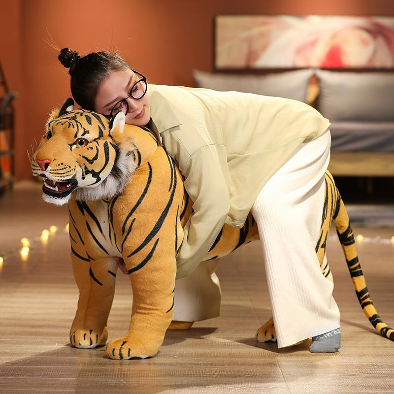 ぬいぐるみ とら タイガー 座れる アニマルスツール リアル かっこいい