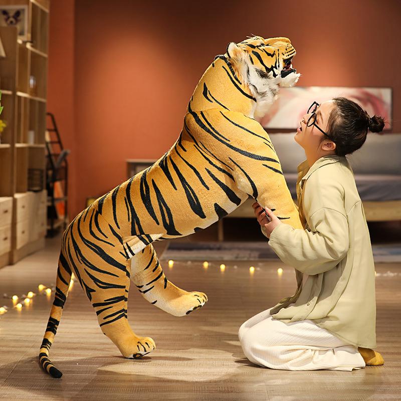 ぬいぐるみ とら タイガー 座れる アニマルスツール リアル かっこいい