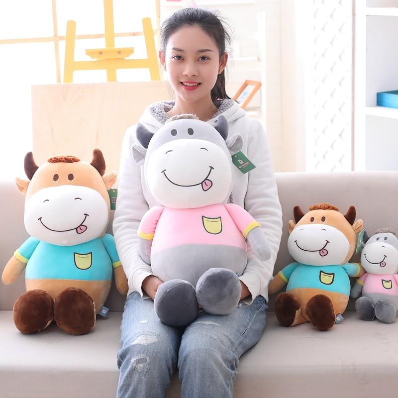 ぬいぐるみ うし 牛 おもちゃ かわいい ふわふわ 赤ちゃん 宥め 30cm U 7 30cm Z Beluhappines 通販 Yahoo ショッピング
