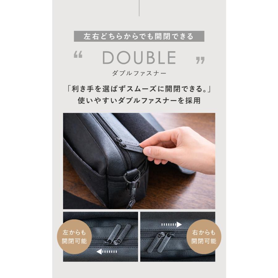 BEMOVITA ミニマルボディバッグ ボディバッグ メンズ 撥水 軽量 斜 