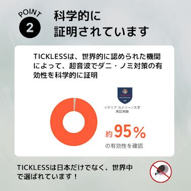 「チックレス」ペット用 ダニ対策 ノミ対策 薬を使わない 超音波 犬・猫 マダニ対策 (TICKLESS PET) バッテリータイプ |  | 03