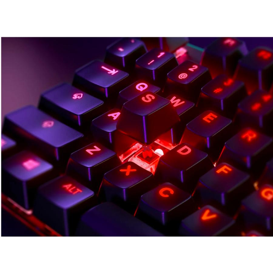 SteelSeries ゲーミングキーボード テンキーレス 赤軸 有線 日本 SteelSeries ゲーミングキーボード テンキーレス 赤軸 有線 日本