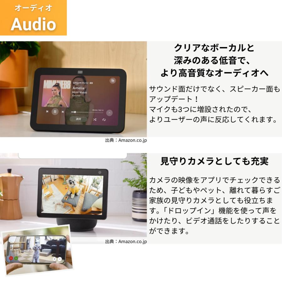 echo Show5 第3世代 スマートディスプレイ with Alexa 2メガ echo Show5 第3世代 スマートディスプレイ with Alexa 2メガ