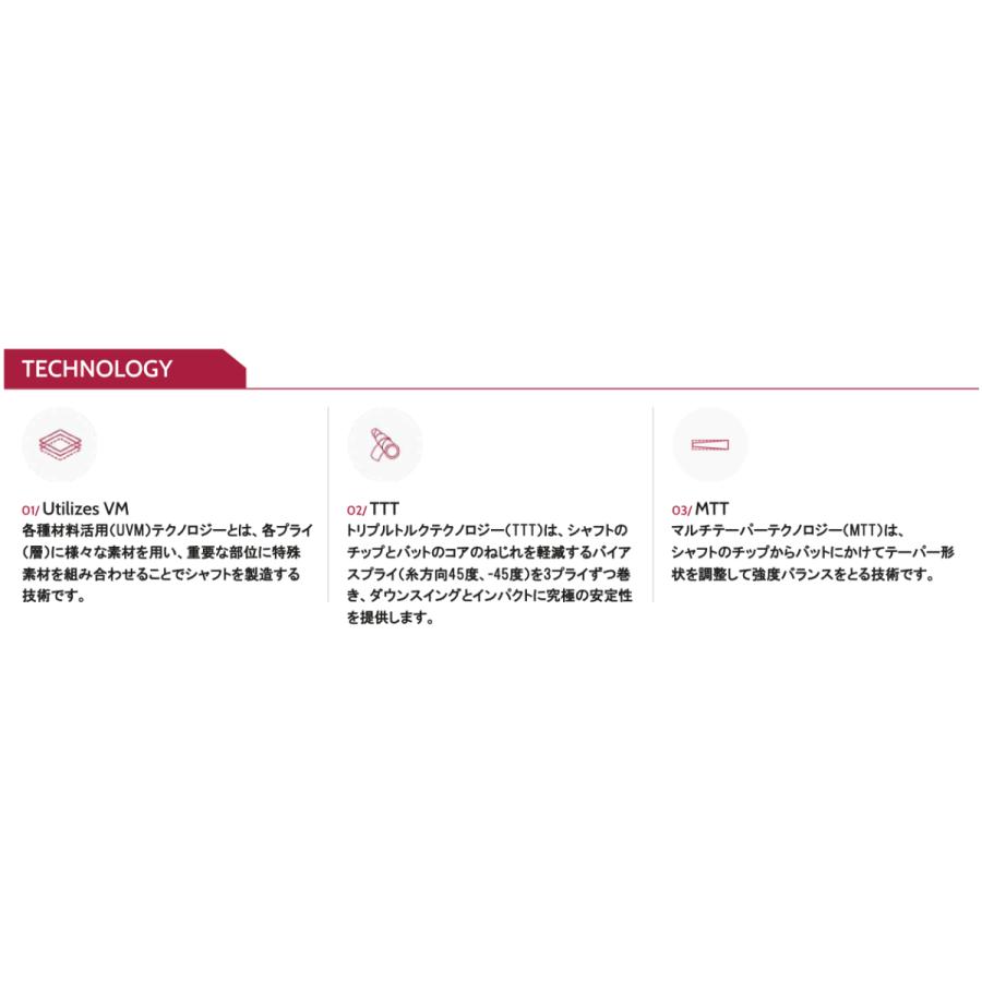 日本初上陸・最速入荷】フェルガ FERUGA TSS ピンク ゴルフシャフト