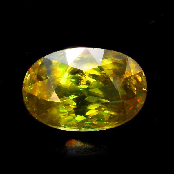 スフェーン オーバル 1.78ct1個限定 製品オーダー可能 誕生石7月 