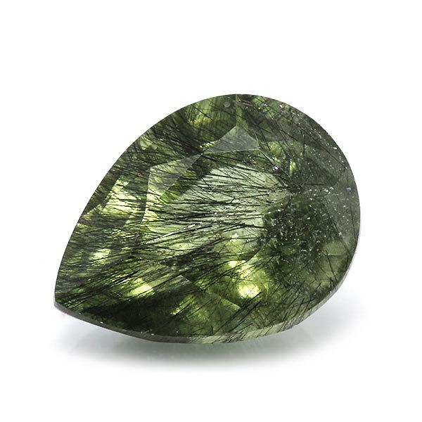 ルチルペリドット 5.63ct １個限定 製品オーダー可能 誕生石 8月の画像
