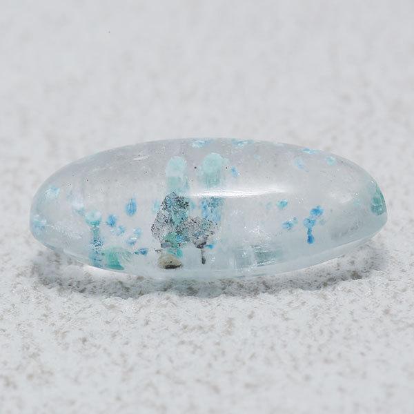 ブラジル産 メデューサクオーツ パライバクォーツ 俵 4.49ct 限定1個 