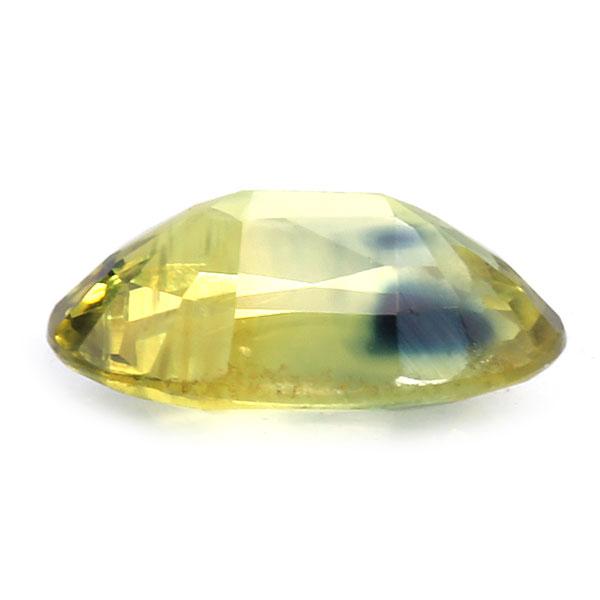 P10％ ☆バイカラーサファイア 0.78ct オーバル 限定1個 こちら