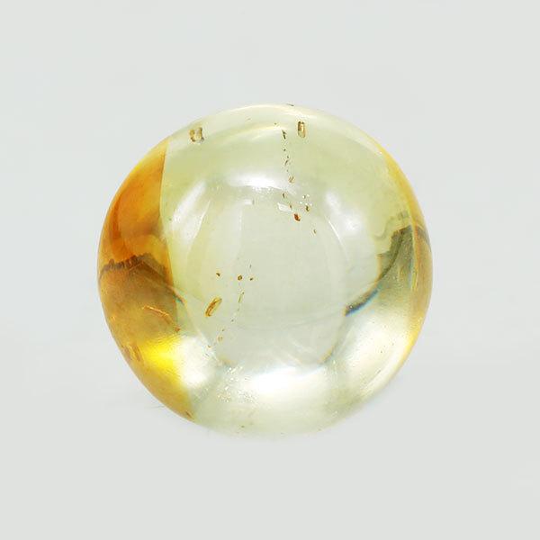 バイカラー スファレライト ラウンドカボション 1.26ct 1個限定 製品  