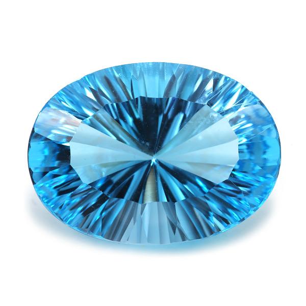 詰込福袋開催中 18×13mm ブルートパーズ オーバル コンケイブ 製品