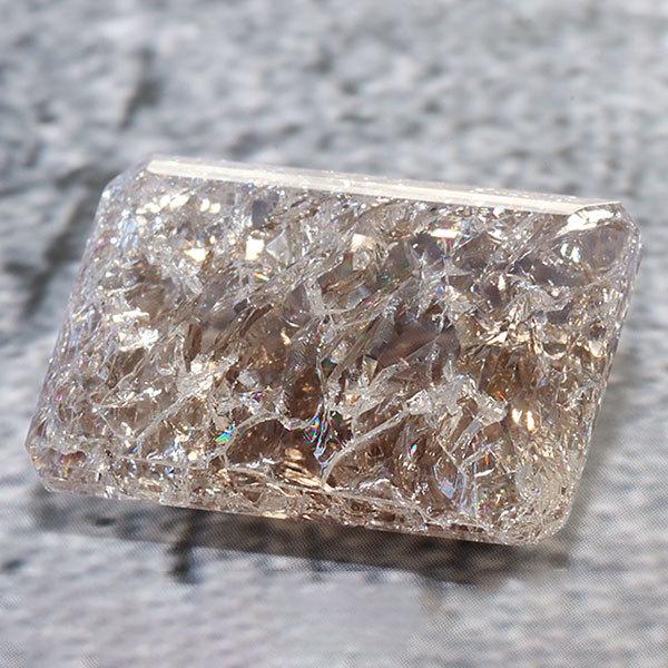 19.69ct 爆裂スモーキークォーツ エクスプロージョン オクタゴン 製品オーダー可能｜benebene