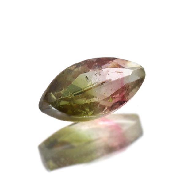 バイカラートルマリン マーキス 0.17ct 限定1個 製品オーダー可能