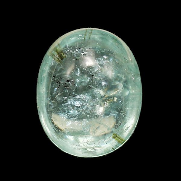 パライバトルマリン オーバルカボション 1.56ct 限定1個 製品オーダー可能 誕生石10月の画像