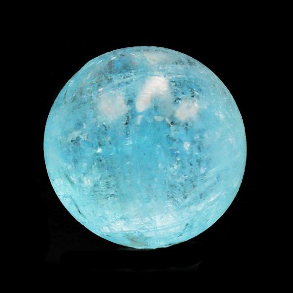 ブラジル産 パライバトルマリン ラウンド カボション 1.72ct 製品 