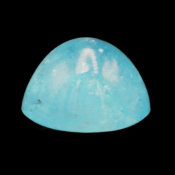 ブラジル産 パライバトルマリン ラウンド カボション 1.72ct 製品 