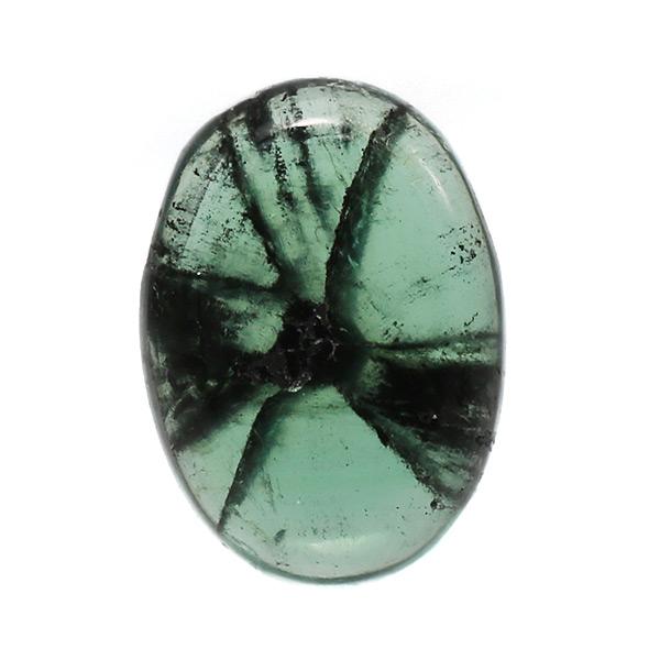 エメラルド トラピッチェ オーバル 0.5ct 限定1個 製品オーダー可能 誕生石5月の画像