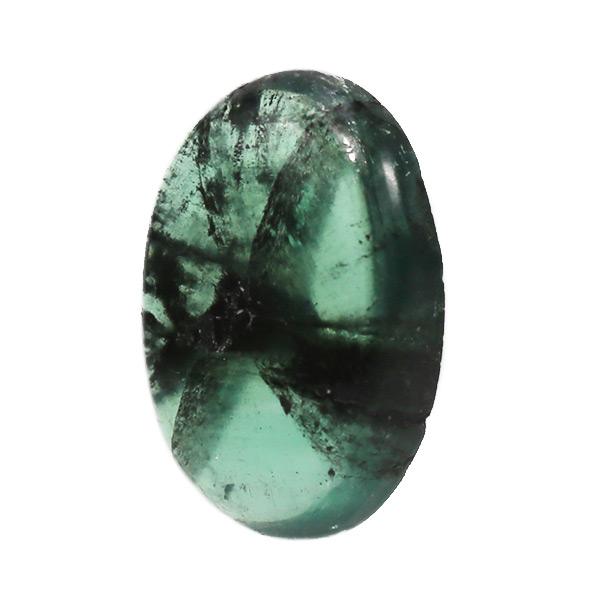 エメラルド トラピッチェ オーバル 0.5ct 限定1個 製品オーダー可能 誕生石5月の画像