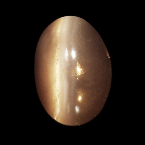 アレキサンドライト キャッツアイ オーバルカボション 1ｃt 限定1個 製品オーダー可能 誕生石6月の画像