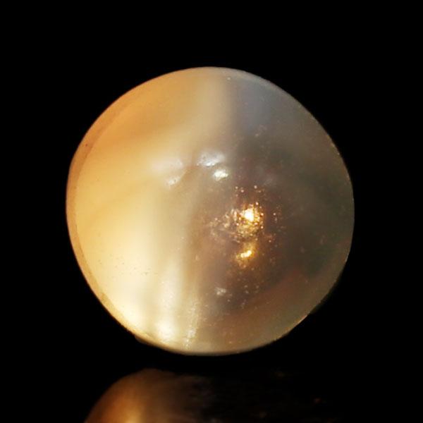 アレキサンドライト キャッツアイ ラウンドカボション 0.68ct 限定1個 