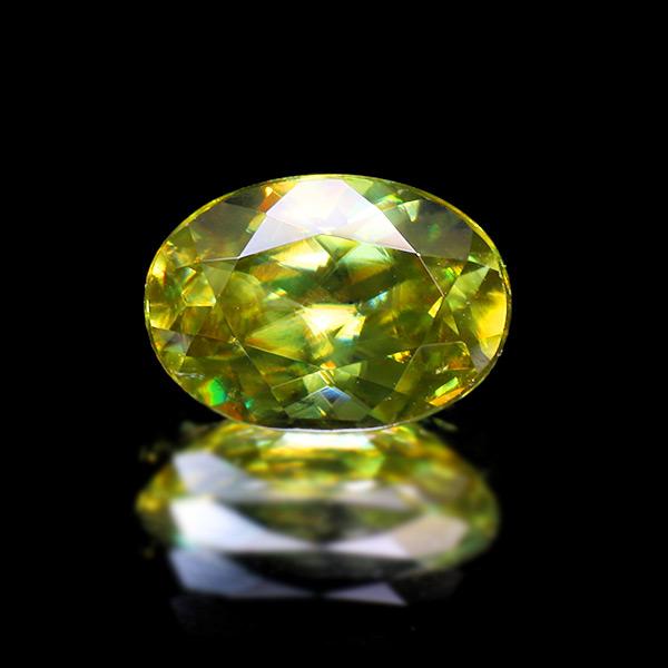 スフェーン オーバル 0.98ct 限定1個 製品オーダー可能 誕生石7月 