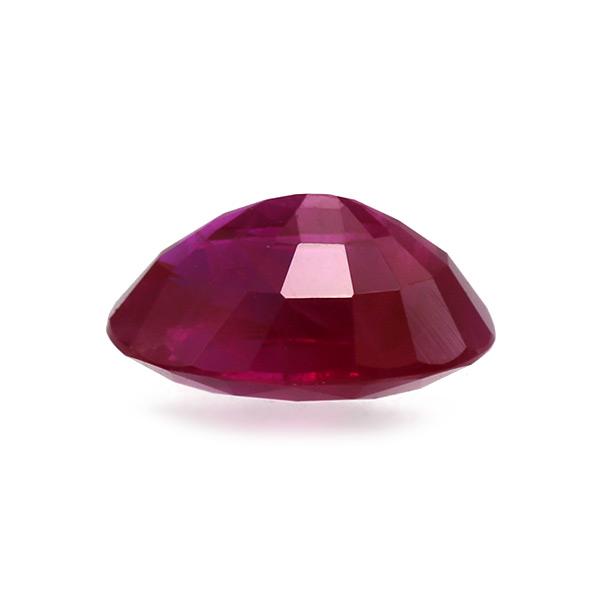 鑑別書付 ピジョンブラッド ルビー オーバル 0.66ct 限定1個 製品オーダー可能 誕生石7月の画像