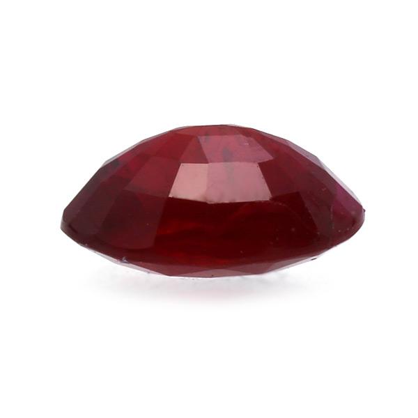 鑑別書付 ピジョンブラッド ルビー オーバル 0.62ct 限定1個 製品オーダー可能 誕生石7月の画像