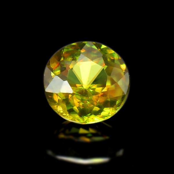 クロムスフェーン ラウンド 0.21ct 限定1個 製品オーダー可能 誕生石7月 |  | 01