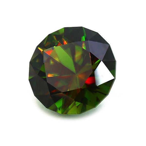 カラーチェンジスフェーン 10.81mm 4.94ct 限定1個 誕生石7月 
