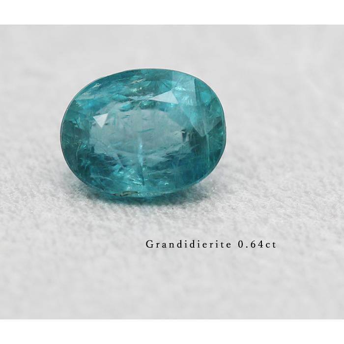 グランディディエライト オーバル 0.64ct 限定1個 製品オーダー可能の画像