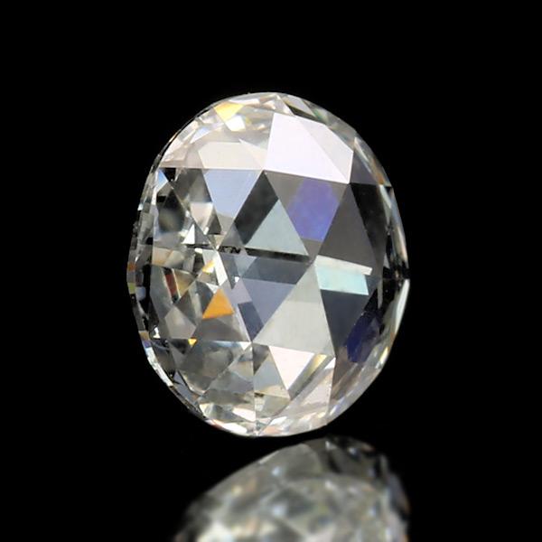 0.387ct 5.54mm SI2 Fカラー ローズカットダイヤモンド 製品オーダー可能 誕生石4月の画像